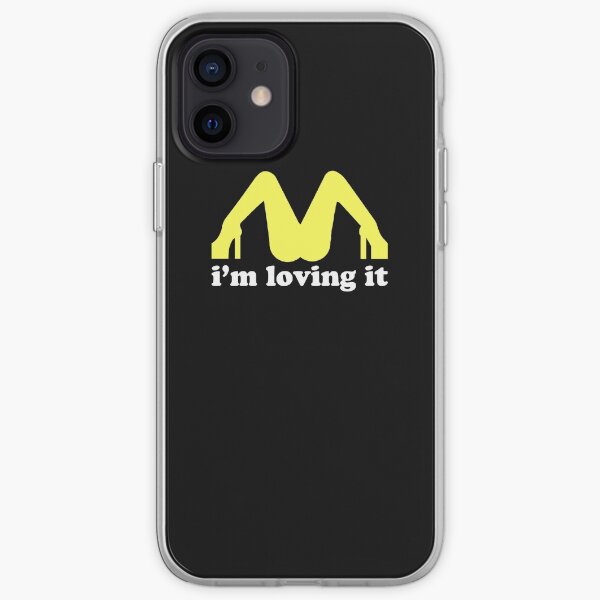 I love it this t-shirt, for men and women McDonald's lovers iPhone Soft Case