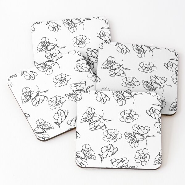 Item preview, Black Flower Sketch designed and sold by edevyor.