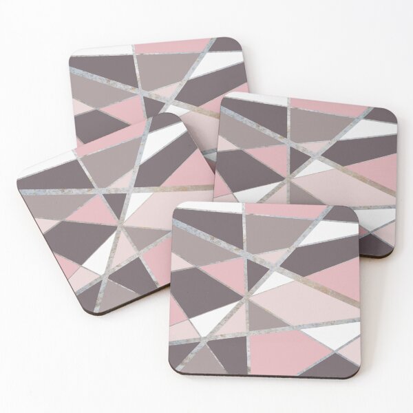 Item preview, Abstract pink design with grey beige stripes.  decorating, glitter designed and sold by jayne0524.