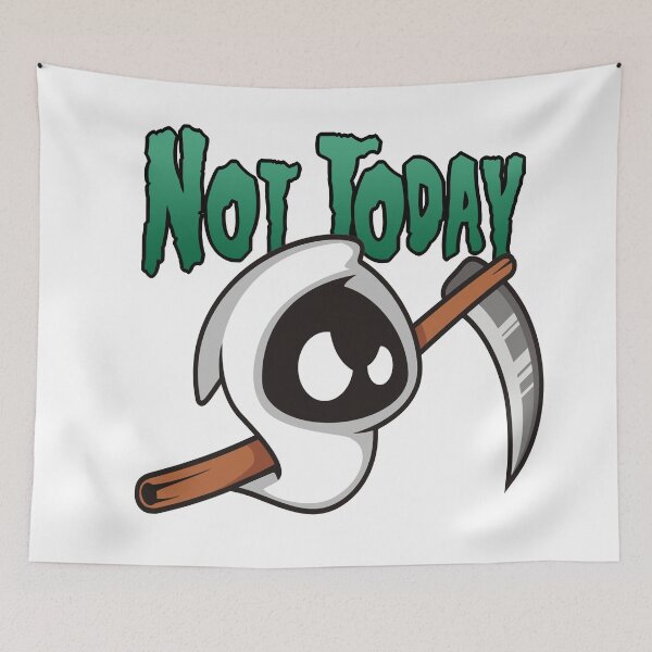 Item preview, What do we say to the god of death? designed and sold by gtcdesign.