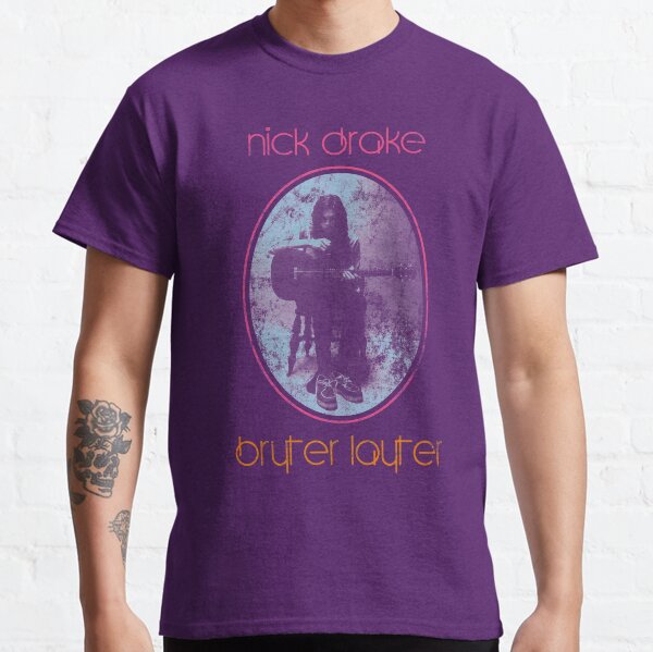 Nick Drake - Bryter Layter - Vintage Distressed Print Classic T-Shirt