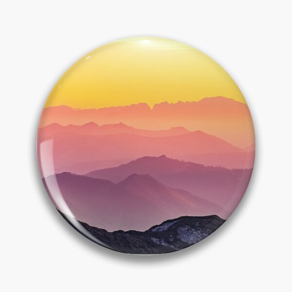 Item preview, Bright mountain scape designed and sold by lolla-doesstuff.