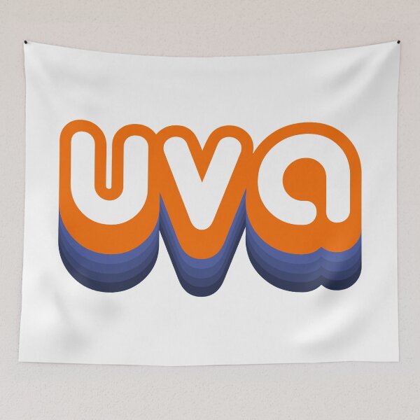 Item preview, uvirginia retro bubble designed and sold by Designed By Rachel.