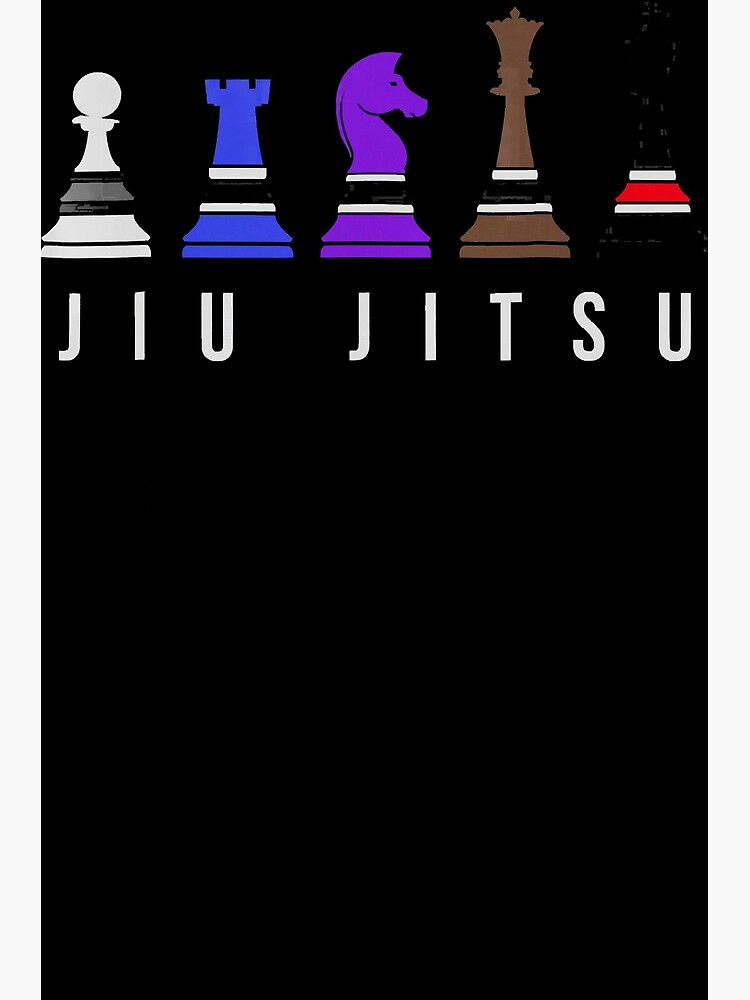 Brazilian Jiu Jitsu Chess Pieces BJJ Svg, Cool Chess Jiujitsu Svg - Crella