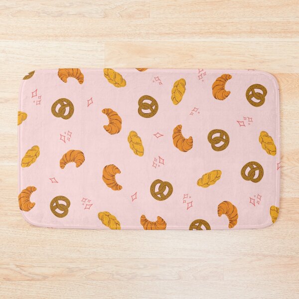 Item preview, Carb Overload - Abstract Bread Pretzel & Croissant Pattern designed and sold by gimmesometees.