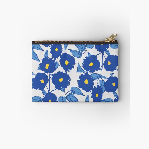 Item preview, Bright Blue Floral Pattern designed and sold by edevyor.