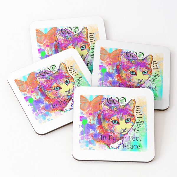 Item preview, Purr-Fect Peace Kitten designed and sold by CreativeBible.