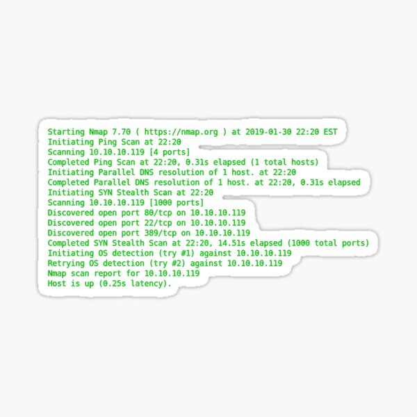 Item preview, NMAP Ping Scan designed and sold by clubtee.