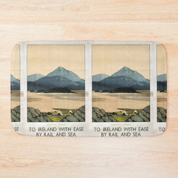 Item preview, Railway Poster Ireland designed and sold by stickart-marek.