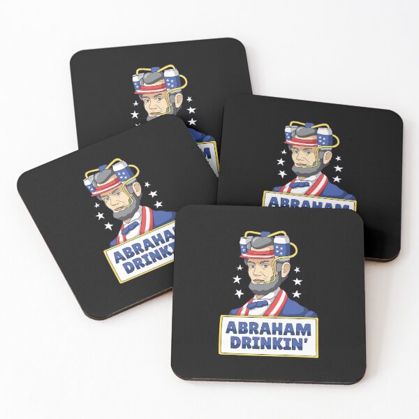 Item preview, abraham drinkin'  designed and sold by pirminio.
