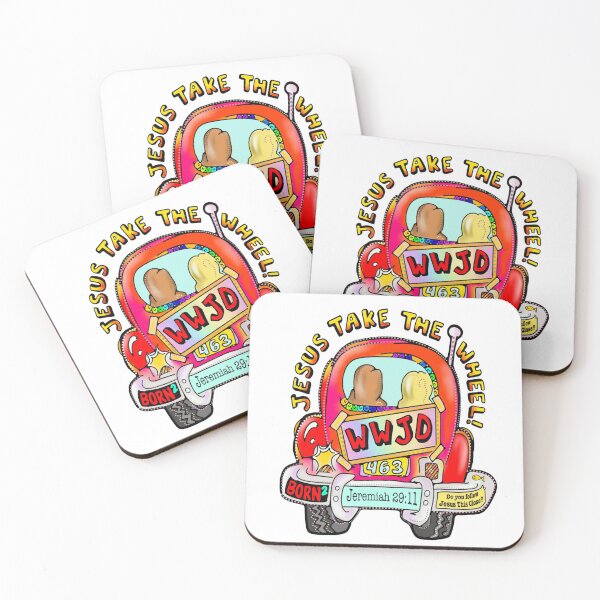 Item preview, "Jesus Take the Wheel" - Jeremiah 29:11 designed and sold by CreativeBible.