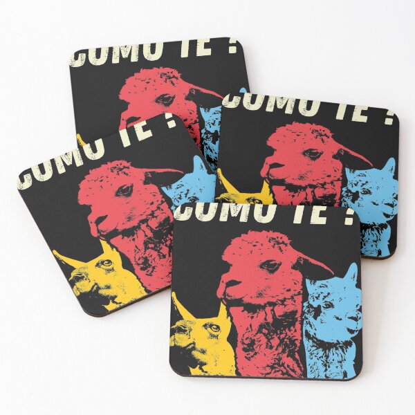 Item preview, Funny Spanish gift, Como Te Llama, Llama design design designed and sold by Lisbob.