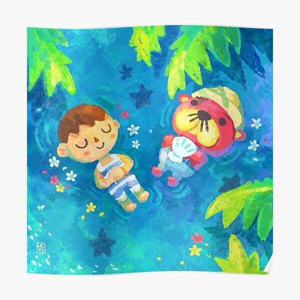 Pascal and I - Animal Crossing Poster