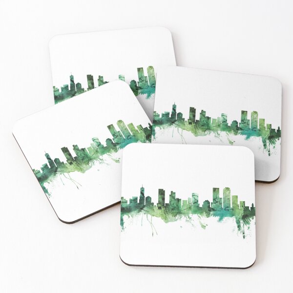 Item preview, Denver Colorado Skyline designed and sold by ArtPrints.
