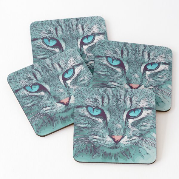 Item preview, Cute Cat Face designed and sold by playloud.