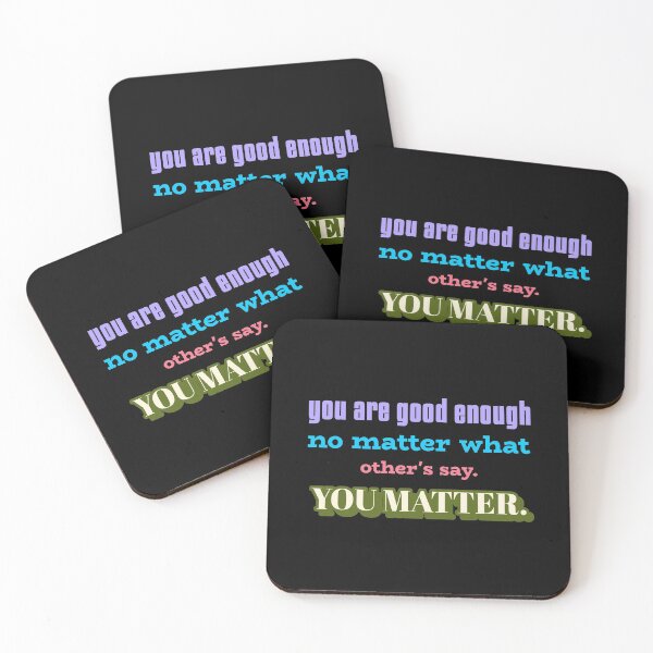 Item preview, You matter and You are good enough designed and sold by Beyond Words.