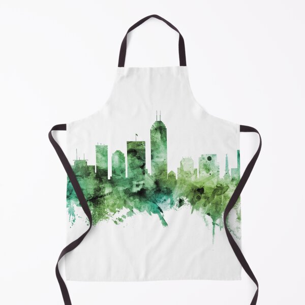 Aperçu de l'œuvre Indianapolis Indiana Skyline créée et vendue par ArtPrints.