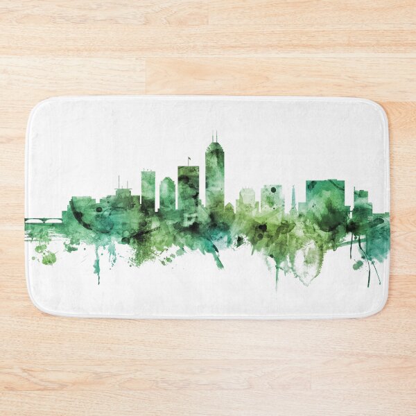 Artikelvorschau, Indianapolis Indiana Skyline entworfen und verkauft von ArtPrints.