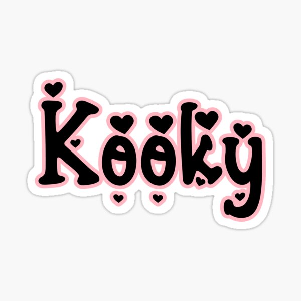 Be Kooky! Sticker