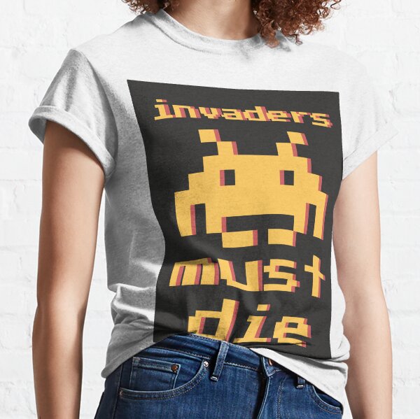 invaders from the suburbs t shirt