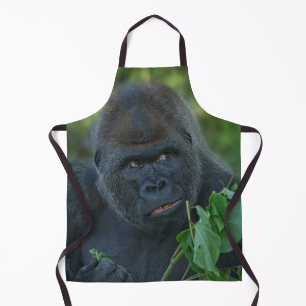 Item preview, Silverback Got His Eye One Some More Leaves designed and sold by rawshutterbug.