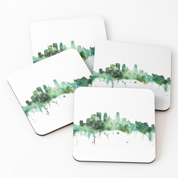 Artikelvorschau, Minneapolis Minnesota Skyline entworfen und verkauft von ArtPrints.