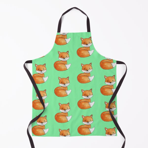 Item preview, Little Fox watercolor designed and sold by SilverBirch14.