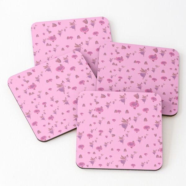 Item preview, Fairy garden pattern/pink designed and sold by OllieandQuinn.