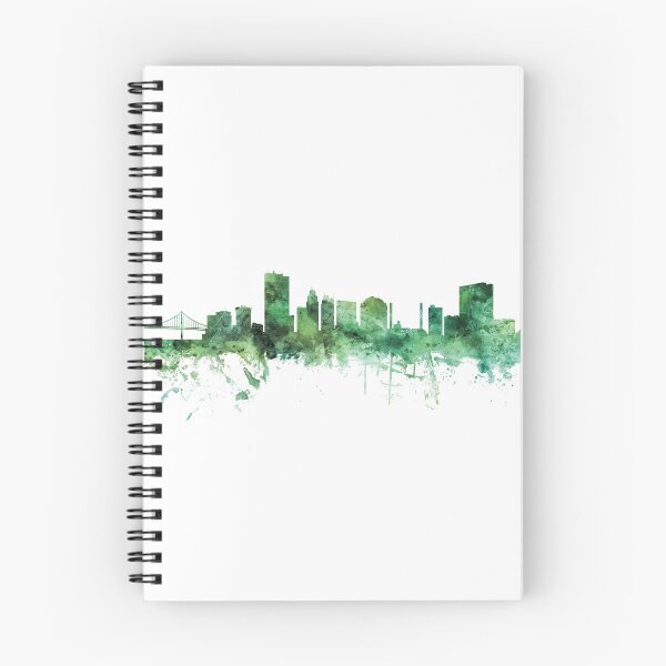 Aperçu de l'œuvre Toledo Ohio Skyline créée et vendue par ArtPrints.