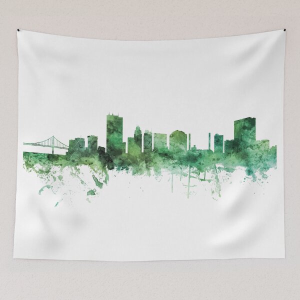 Item preview, Toledo Ohio Skyline designed and sold by ArtPrints.