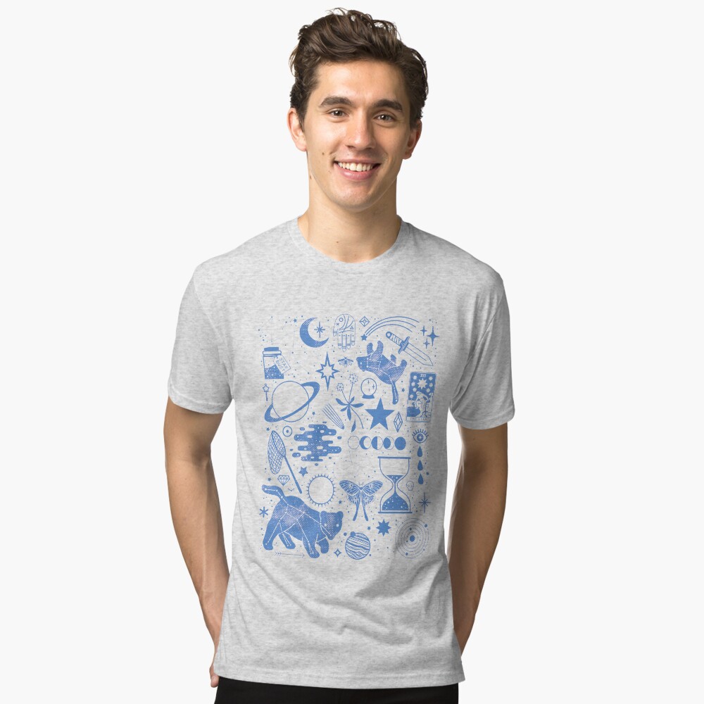 Item preview, Tri-blend T-Shirt designed and sold by LordofMasks.