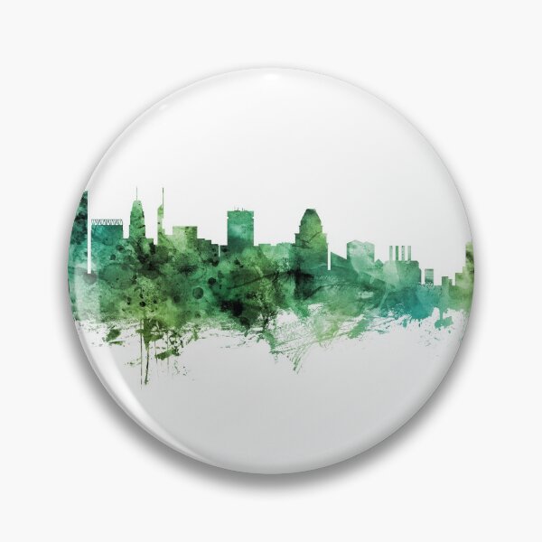Item preview, Baltimore Maryland Skyline designed and sold by ArtPrints.