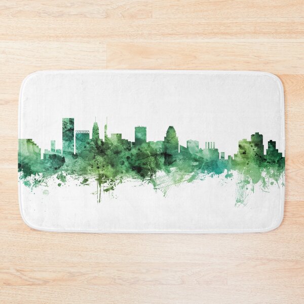 Item preview, Baltimore Maryland Skyline designed and sold by ArtPrints.