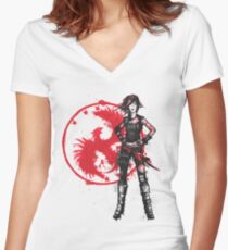 Traditional Siren Women's Fitted V-Neck T-Shirt