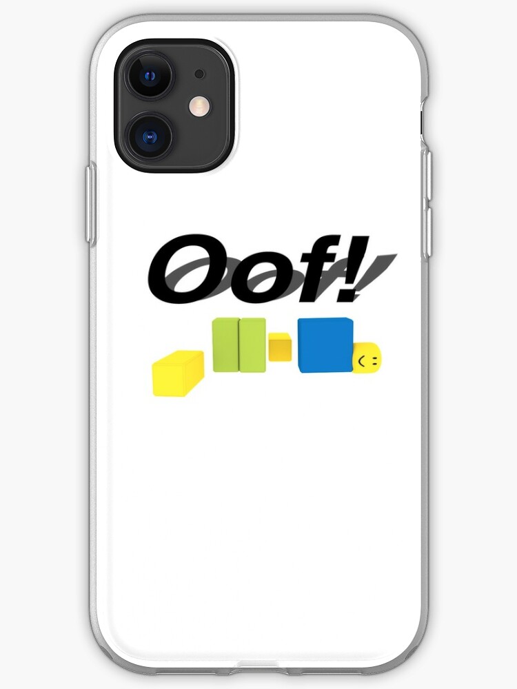 Oof Roblox Oof Noob Gift For Gamers Oof Meme For Kids Iphone Case Cover By Smoothnoob Redbubble - roblox iphone cases covers redbubble