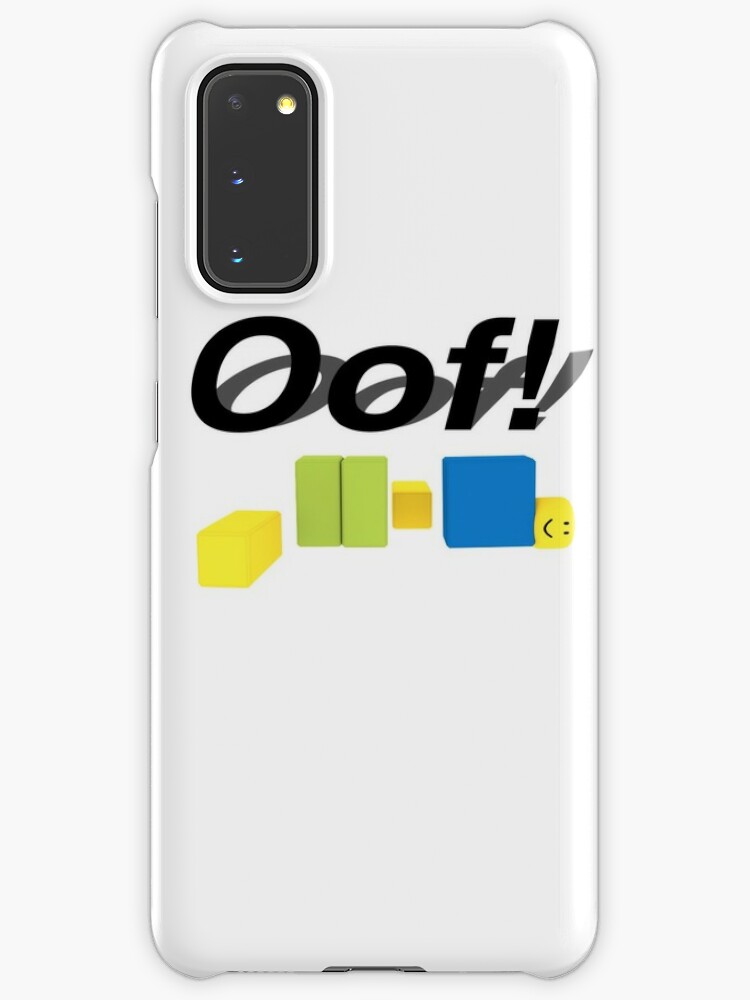 Oof Roblox Oof Noob Gift For Gamers Oof Meme For Kids Case Skin For Samsung Galaxy By Smoothnoob Redbubble - roblox dabbing dancing dab noobs meme gamer gift iphone case cover by smoothnoob redbubble