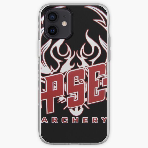 PSE Archery Red White Custom Logo Arrow iPhone Soft Case