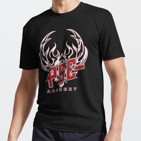 "PSE Archery Red White Custom Logo Arrow" Active TShirt for Sale by