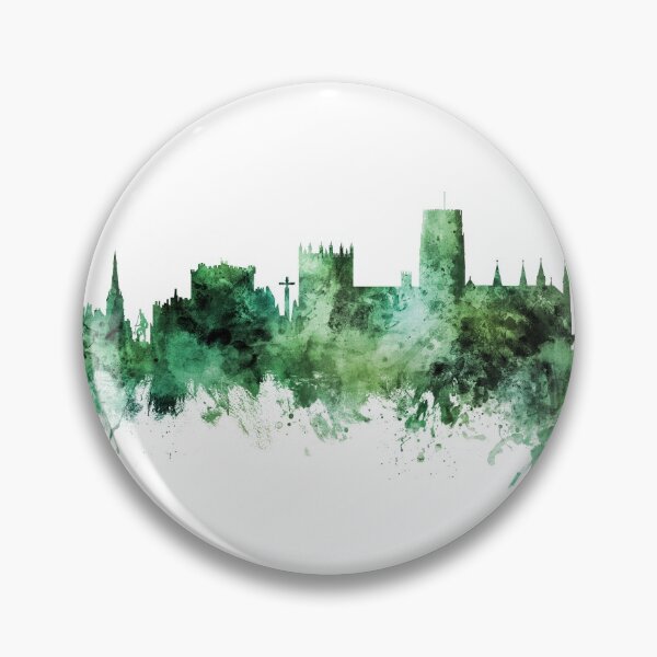 Item preview, Durham England Skyline Cityscape designed and sold by ArtPrints.