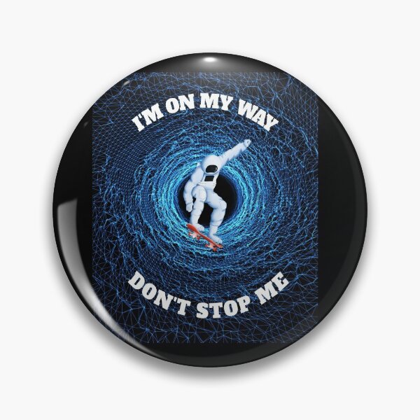 Item preview,  how quickly you can get through a wormhole. With a surfboard and spacesuit, he awaits the end of the tunnel. A nice gift idea for all Sifi fans. designed and sold by Bodino.
