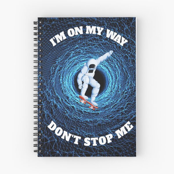 Item preview,  how quickly you can get through a wormhole. With a surfboard and spacesuit, he awaits the end of the tunnel. A nice gift idea for all Sifi fans. designed and sold by Bodino.