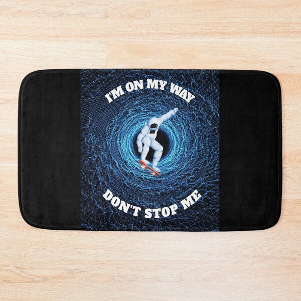 Item preview,  how quickly you can get through a wormhole. With a surfboard and spacesuit, he awaits the end of the tunnel. A nice gift idea for all Sifi fans. designed and sold by Bodino.