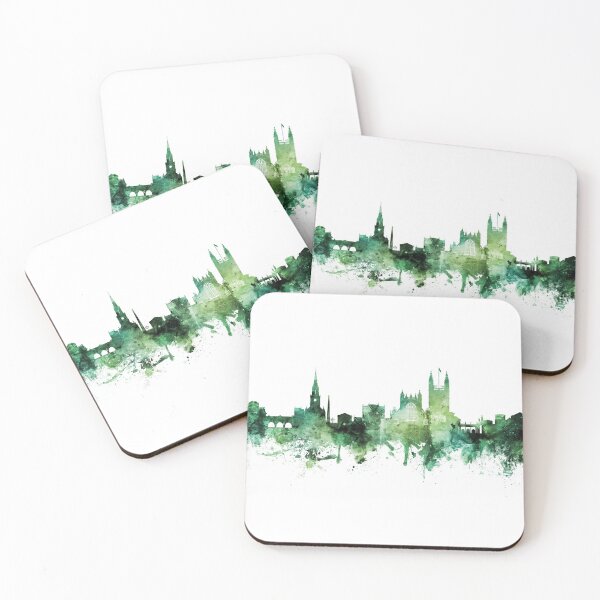 Item preview, Bath England Skyline Cityscape designed and sold by ArtPrints.
