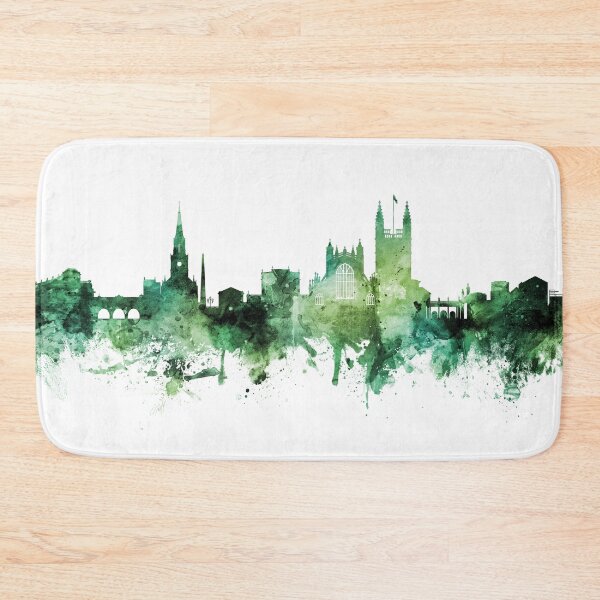 Item preview, Bath England Skyline Cityscape designed and sold by ArtPrints.