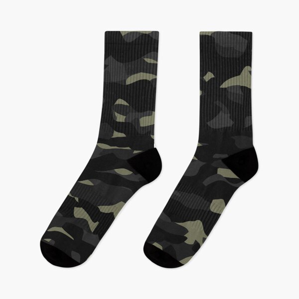 Item preview, Cool Camouflage Pattern - Dark Black, Shades of Grey and Beige designed and sold by GDCdesigns.