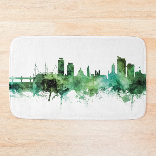Artikelvorschau, Cardiff Wales Skyline entworfen und verkauft von ArtPrints.