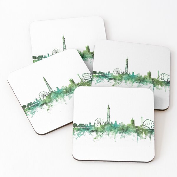 Item preview, Blackpool England Skyline designed and sold by ArtPrints.