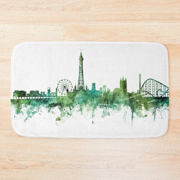 Item preview, Blackpool England Skyline designed and sold by ArtPrints.