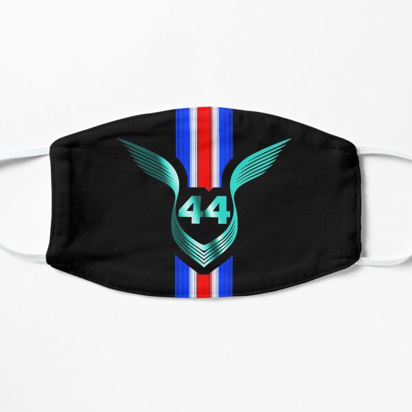 Lewis Hamilton 44 Uk Stripes Flat Mask