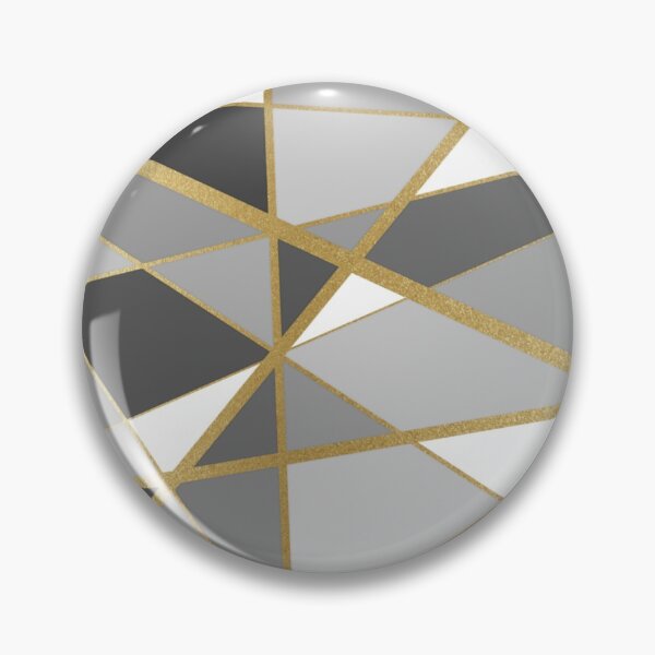Item preview, Abstract grey design with Gold beige stripes.  decorating, design designed and sold by jayne0524.